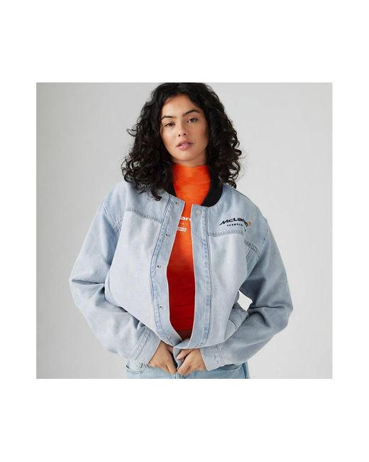 LEVI'S® X MCLAREN TRACK ージャケット ライトインディゴ Chaqueta Trucker X Mclaren Racing Track Levi's de hombre de color
