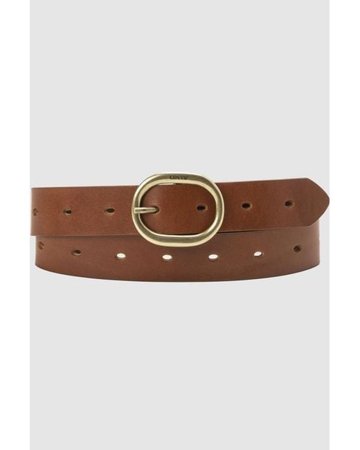 Levi's Black High Low Belt