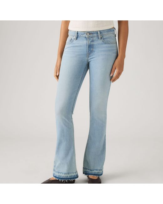 Levi's Blue Low Slim Boot Jeans