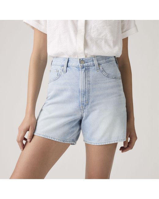Levi's Natural Cinch Mid Thigh Shorts