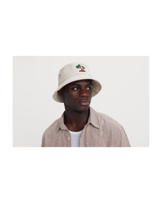Bucket hat essential Levi's de hombre de color Black