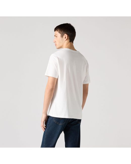 Levi's Original Housemark T Shirt in het Black voor heren