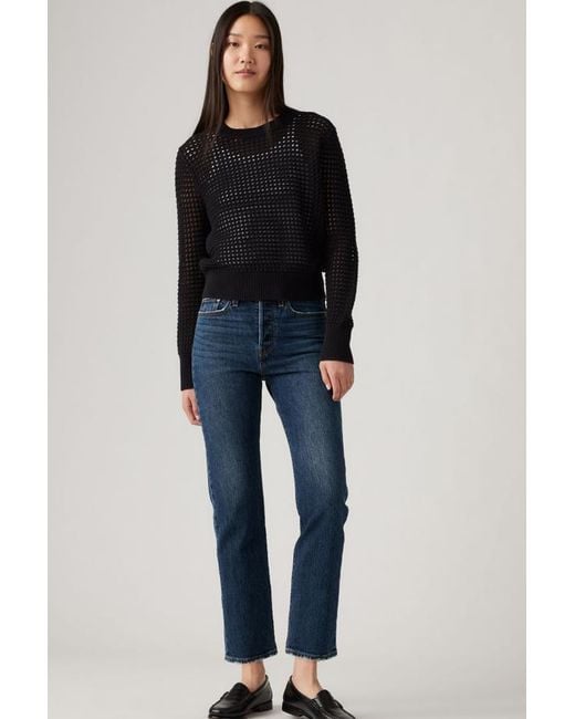Levi's Blue Wedgie Straight Jeans