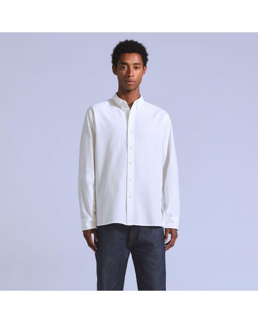 Comoda Camicia Button Down di Levi's in White da Uomo