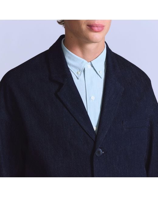 Chaqueta Unstructured Levi's de hombre de color Blue