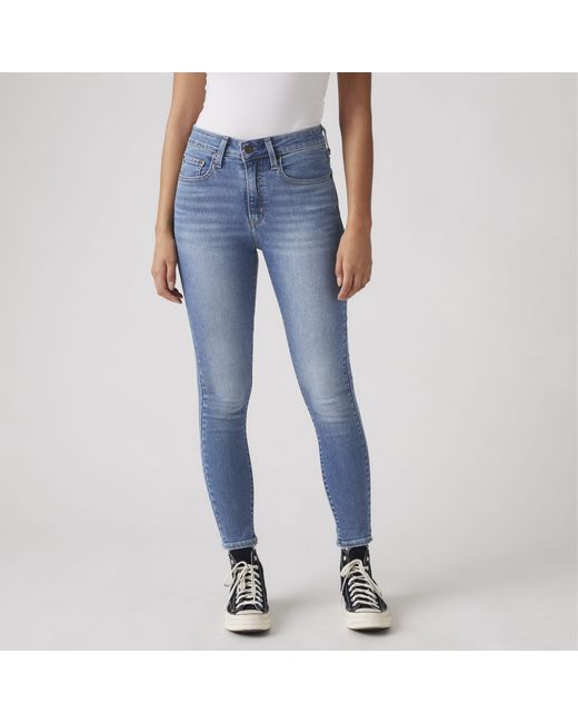 Levi's Blue 721 High Rise Skinny Jeans