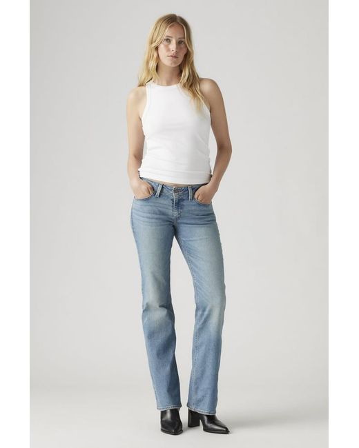 Levi's Black Superlow Bootcut Jeans