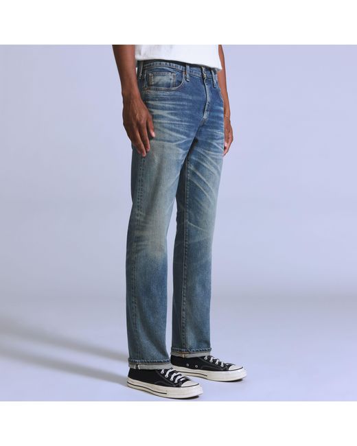 Levi's Blue 502 Taper Jeans for men