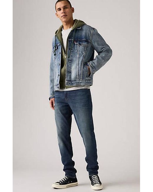Levi's Blue 512 Slim Taper Jeans for men
