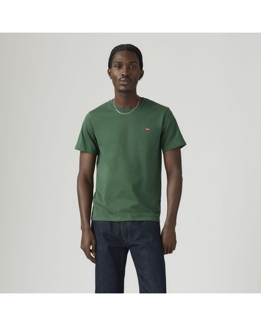 Levi's Green Original Housemark Tee for men