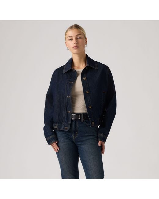 Charli Western Utility Jacket Levi's de color Blue