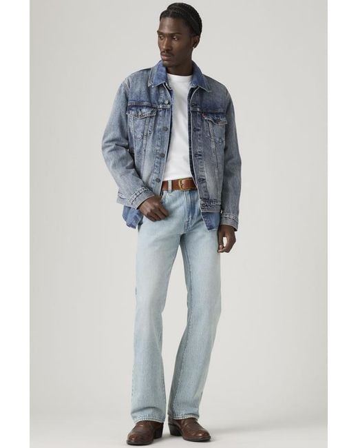 Levi's Blue 517 Bootcut Jeans for men