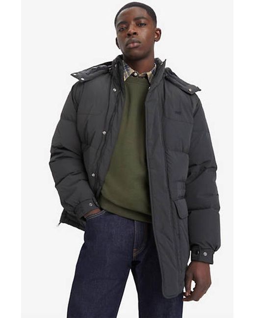 Chaqueta Acolchada Rockridge Mid Levi's de hombre de color Black