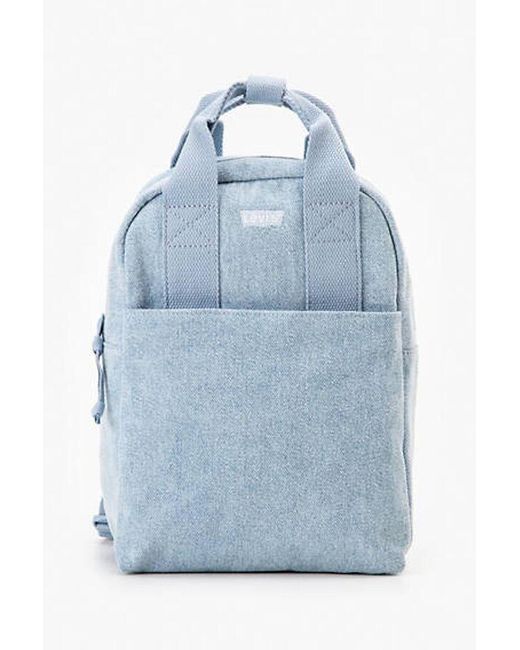 Zaino L Pack Mini Tondo di Levi's in Blue