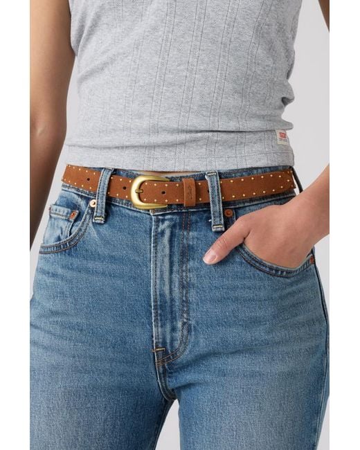 Levi's Blue Bella Studded Belt