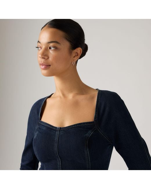 Levi's Blue '80S Cocktail Dress