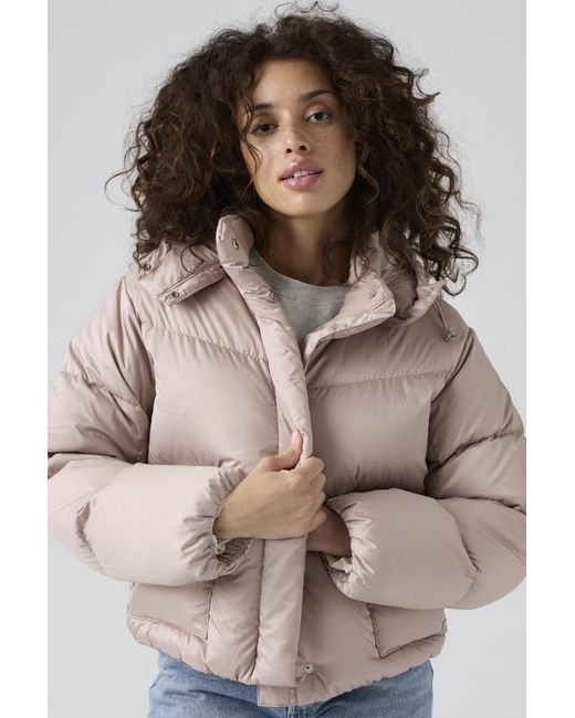 Levi's Red Western Bubble Shortie Jacket