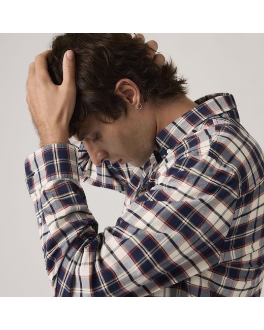 Camicia Authentic Button Down di Levi's in Multicolor da Uomo