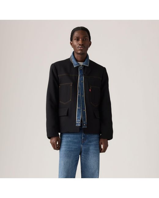 Levi's Blue X Sacai Denim X Metelasse Twill Reversible Blouson for men