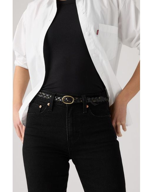 Levi's Brown Taylor Braid Belt