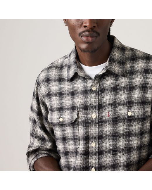Sobrecamisa Jackson Worker Levi's de hombre de color Gray