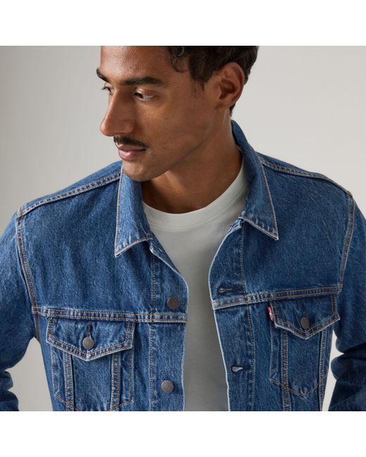 Trucker Jacket di Levi's in Blue da Uomo