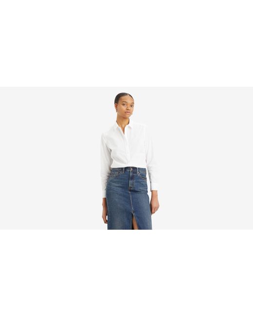 Levi's White Classic Shirt