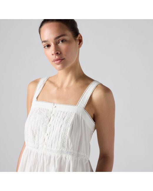 Levi's White Mimi Dress