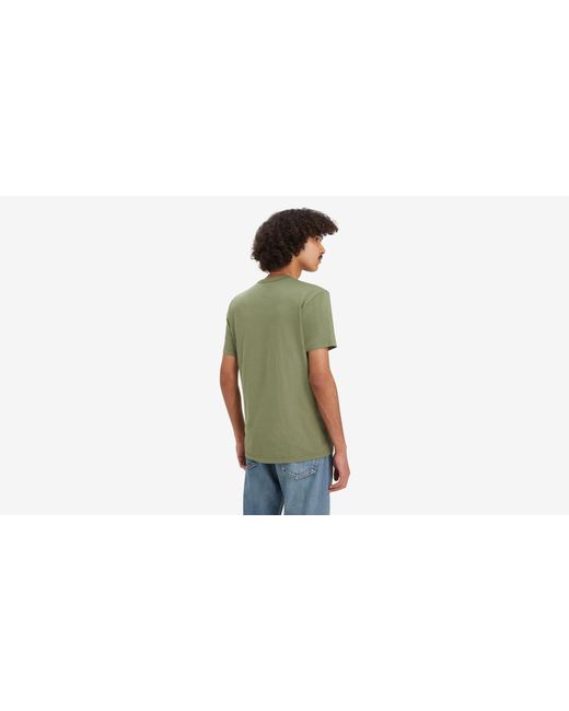 Levi's Premium Slim Fit T Shirt in het Black voor heren