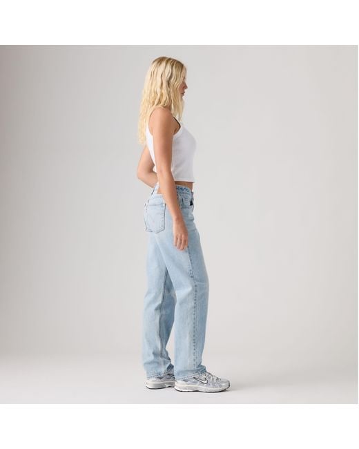 Jeans Rectos Bajos Levi's de color Blue