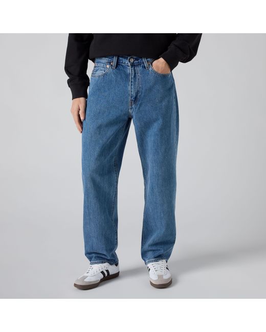 Levi's Green 568 Loose Straight Jeans for men