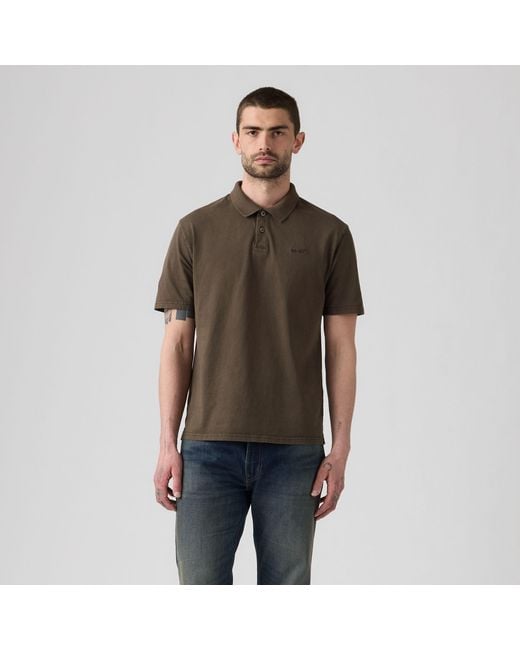 Authentic Polo Levi's de hombre de color Brown