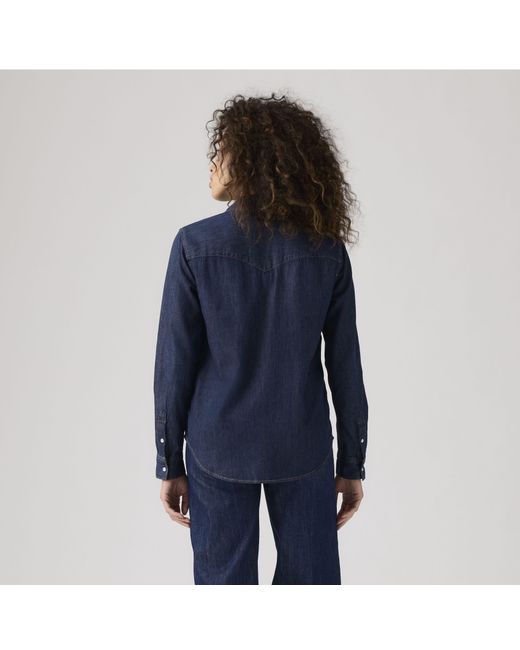 Levi's Het Ultimate Western Overhemd in het Black