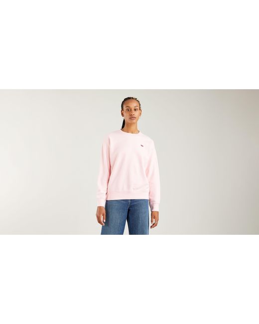 pink levi sweatshirt