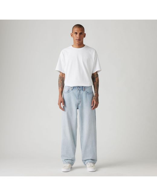 Levi's Gray 578 Baggy Jeans for men