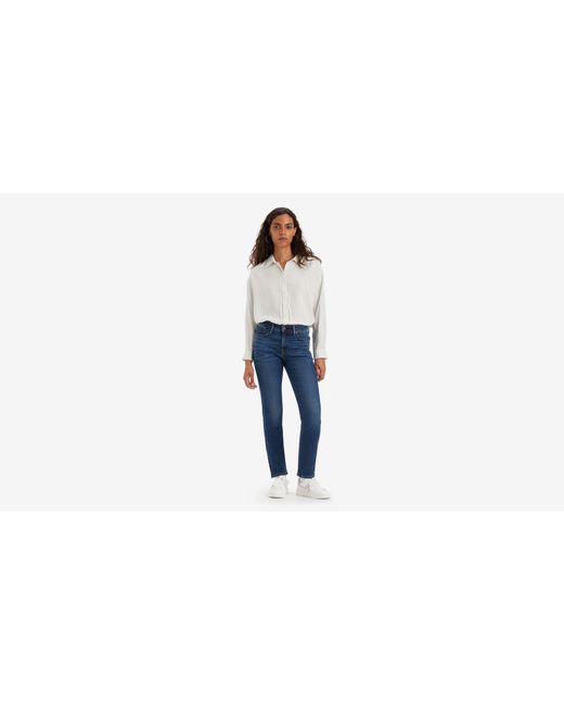 Levi's Blue 712 Slim Jeans
