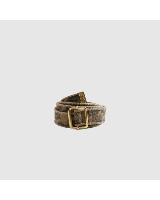 Levi's Gray Washed Down Web Belt for men
