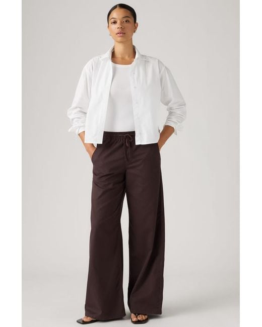 Levi's Blue Essential Wide Leg Pants