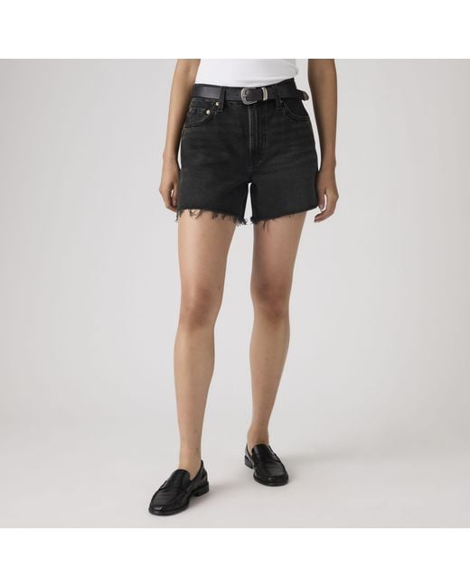 Levi's Blue Ribcage Shorts