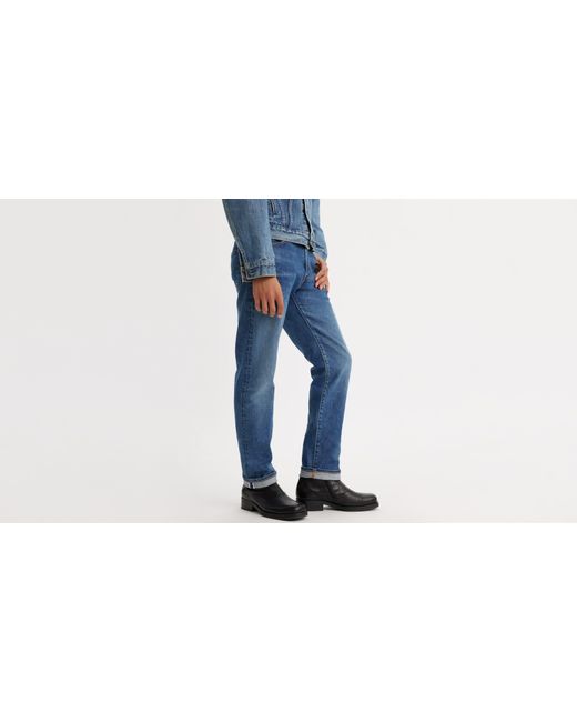 Levi's Black Made In Japan 511tm Slim Selvedge Jeans for men