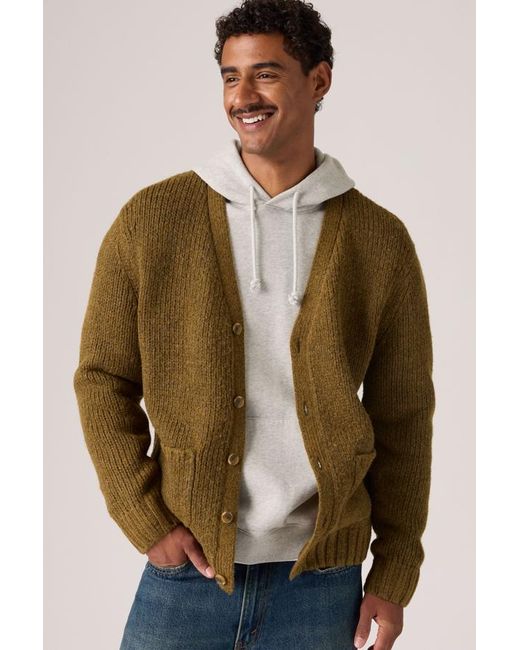 Mammoth Cardigan Levi's de hombre de color Natural
