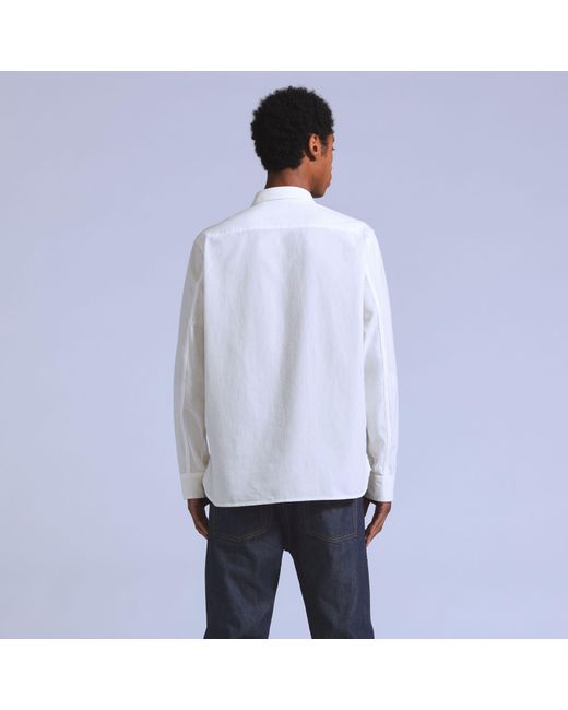 Comoda Camicia Button Down di Levi's in White da Uomo