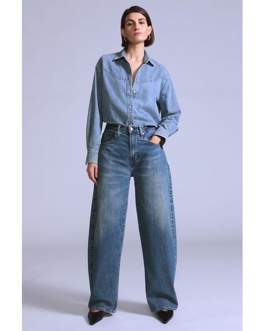 Levi's Drop Barrel Jeans in het Blue