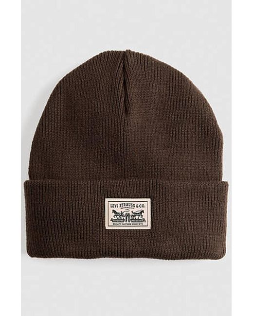 Levi's Backpatch Beanie in Brown für Herren