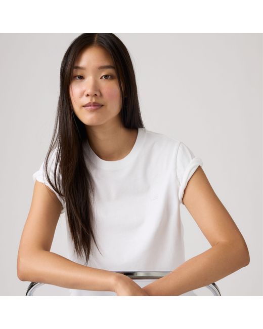 Levi's White Favorite Cotton Tee