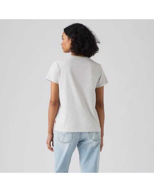 Levi's The Perfect Tee in het White