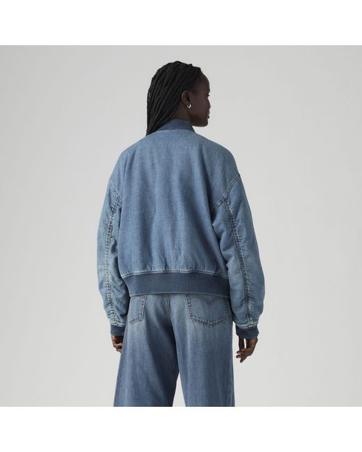 Levi's Andy Tech Lightweight Jack in het Blue