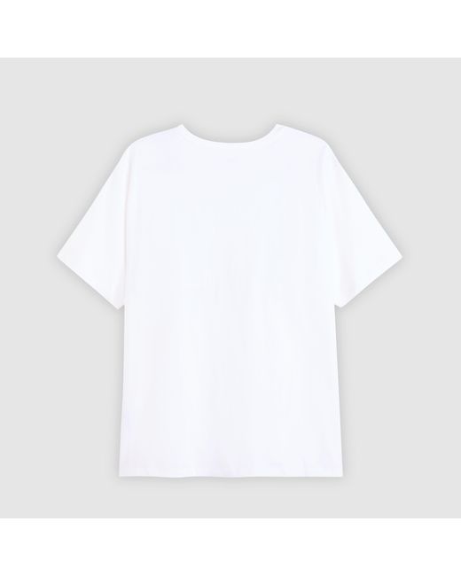 Levi's Original Housemark T Shirt (Big & Tall) in het White voor heren