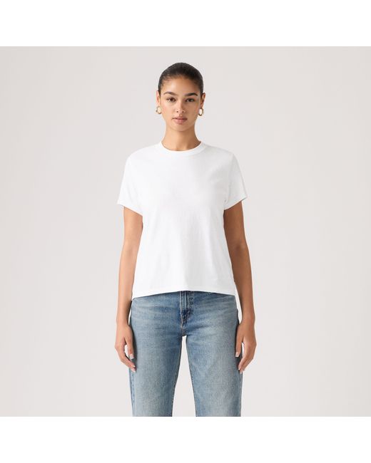 Levi's White Favorite Slub Tee