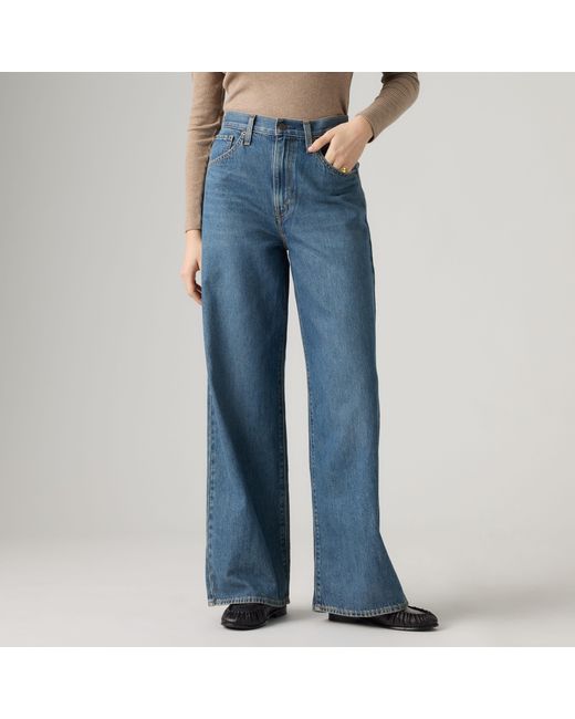 Levi's Blue Cinch Baggy Jeans